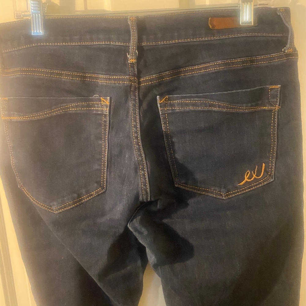 Express Mid Rise Skinny Jeans - Picture 2 of 3